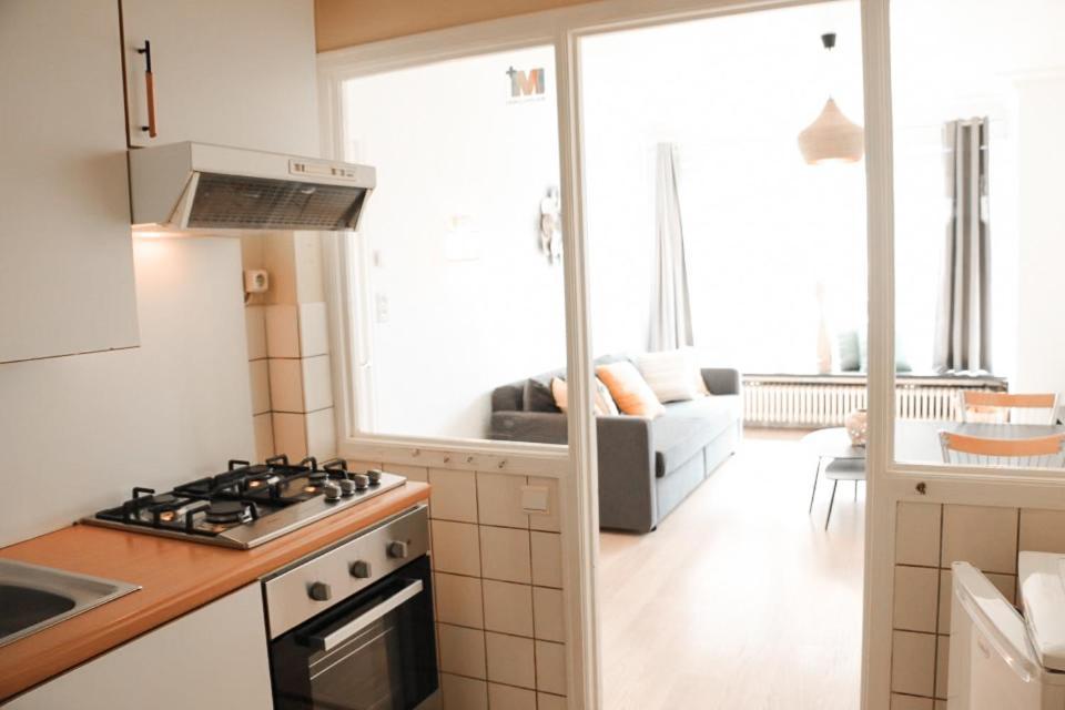 Zonnig & Gezellig Appartement Centrum Oostende المظهر الخارجي الصورة