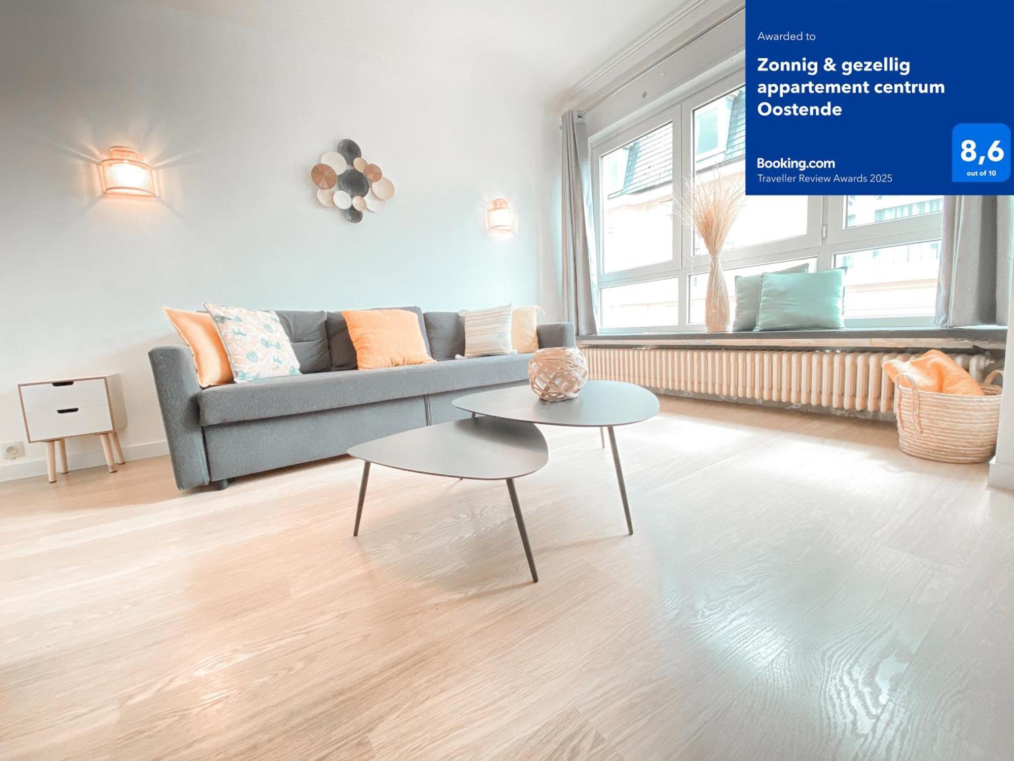 Zonnig & Gezellig Appartement Centrum Oostende المظهر الخارجي الصورة